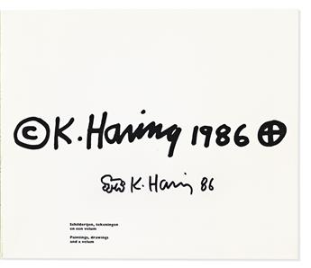 Haring, Keith (1958-1990) Stedelijk Museum 86, Signed Exhibition Catalogue.